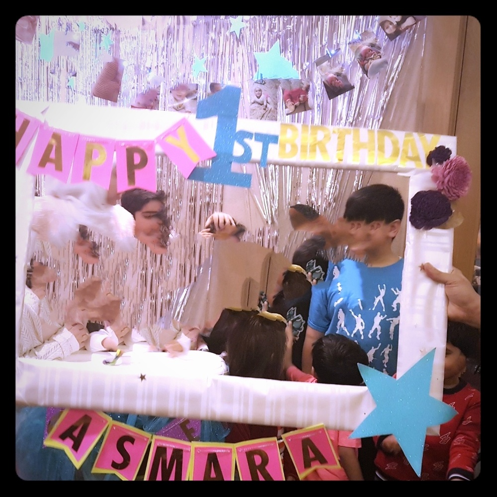 Photo booth frames for birthday